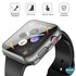 Microsonic Apple Watch Ultra Kılıf Clear Premium Slim WatchBand Şeffaf 3