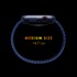Microsonic Apple Watch Series 9 41mm Kordon Medium Size 147mm Knitted Fabric Single Loop Siyah 3