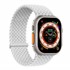 Microsonic Apple Watch SE 40mm Kordon Medium Size 147mm Knitted Fabric Single Loop Beyaz 1