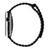 Microsonic Apple Watch Series 4 44mm Twist Leather Loop Kordon Siyah 5