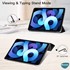Microsonic Apple iPad Air 4 2020 Kılıf Slim Translucent Back Smart Cover Pembe 3