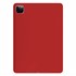 Microsonic Apple iPad Pro 11 2022 4 Nesil Kılıf A2759-A2435-A2761-A2762 Matte Silicone Kırmızı 2