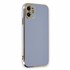 Microsonic Apple iPhone 12 Kılıf Olive Plated Lavanta Grisi 1