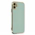 Microsonic Apple iPhone 12 Kılıf Olive Plated Yeşil 1