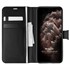 Microsonic Apple iPhone 11 Pro Max Kılıf Delux Leather Wallet Siyah 1