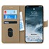 Microsonic Apple iPhone 11 Pro Max 6 5 Kılıf Fabric Book Wallet Gold 1