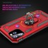 Microsonic Apple iPhone 11 Pro Max 6 5 Kılıf Military Ring Holder Kırmızı 3