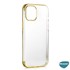 Microsonic Apple iPhone 12 Kılıf Skyfall Transparent Clear Gold 3