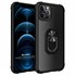 Microsonic Apple iPhone 12 Pro Max Kılıf Grande Clear Ring Holder Siyah 1
