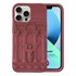 Microsonic Apple iPhone 12 Pro Max Kılıf Praying Angel Bordo 1