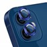 Microsonic Apple iPhone 12 Tekli Kamera Lens Koruma Camı Lacivert 1