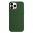 Microsonic Apple iPhone 13 Pro Max Kılıf Liquid Lansman Silikon Koyu Yeşil 2