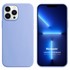 Microsonic Apple iPhone 13 Pro Kılıf Liquid Lansman Silikon Mavi 1