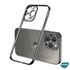 Microsonic Apple iPhone 13 Pro Max Kılıf Square Matte Plating Siyah 2