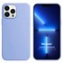 Microsonic Apple iPhone 13 Pro Max Kılıf Liquid Lansman Silikon Mavi 1