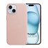 Microsonic Apple iPhone 15 Kılıf Metalist Leather Pembe 1