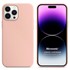 Microsonic Apple iPhone 15 Pro Kılıf Liquid Lansman Silikon Kum Pembesi 1