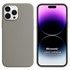 Microsonic Apple iPhone 15 Pro Max Kılıf Liquid Lansman Silikon Gri 1