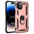 Microsonic Apple iPhone 15 Pro Max Kılıf Military Ring Holder Rose Gold 1