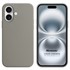 Microsonic Apple iPhone 16 Plus Kılıf Liquid Lansman Silikon Gri 1