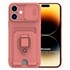 Microsonic Apple iPhone 16 Plus Kılıf Multifunction Silicone Pembe 1