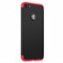 Microsonic Apple iPhone 6 Plus Kılıf Double Dip 360 Protective Siyah Kırmızı 2