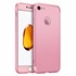 Microsonic Apple iPhone 6 Plus Kılıf Double Dip 360 Protective Rose Gold 1