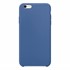 Microsonic Apple iPhone 6 Plus Kılıf Liquid Lansman Silikon Çini Mavisi 2