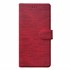 Microsonic Oppo Reno 3 Kılıf Fabric Book Wallet Kırmızı 2