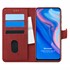 Microsonic Huawei Honor 9X Kılıf Fabric Book Wallet Kırmızı 1