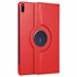 Microsonic Huawei MatePad 10 4 Kılıf 360 Rotating Stand Deri Kırmızı 2