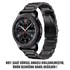 Microsonic Samsung Galaxy Watch 4 Classic 46mm Metal Stainless Steel Kordon Siyah 2