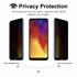 Microsonic Huawei Y7 2019 Privacy 5D Gizlilik Filtreli Cam Ekran Koruyucu Siyah 2