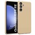 Microsonic Matte Silicone Samsung Galaxy S23 FE Kılıf Gold 1