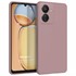 Microsonic Matte Silicone Xiaomi Redmi 13C Kılıf Rose Gold 1