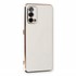 Microsonic Oppo A74 4G Kılıf Olive Plated Beyaz 1