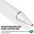 Microsonic Pencil Hassas Stylus Şarj Edilebilir Dokunmatik Çizim Kalemi Beyaz 2