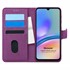 Microsonic Samsung Galaxy A05s Kılıf Fabric Book Wallet Mor 1