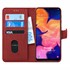 Microsonic Samsung Galaxy A10 Kılıf Fabric Book Wallet Kırmızı 1