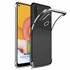 Microsonic Samsung Galaxy A11 Kılıf Skyfall Transparent Clear Gümüş 1