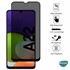 Microsonic Samsung Galaxy A22 4G Privacy 5D Gizlilik Filtreli Cam Ekran Koruyucu Siyah 3