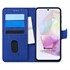 Microsonic Samsung Galaxy A35 Kılıf Fabric Book Wallet Lacivert 1