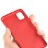 Microsonic Matte Silicone Samsung Galaxy A51 Kılıf Kırmızı 4