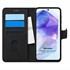 Microsonic Samsung Galaxy A55 Kılıf Fabric Book Wallet Siyah 1