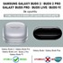Microsonic Samsung Galaxy Buds FE Kılıf Military Darbe Emici Askılık Beyaz 3