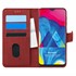 Microsonic Samsung Galaxy M10 Kılıf Fabric Book Wallet Kırmızı 1
