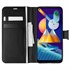 Microsonic Samsung Galaxy M11 Kılıf Delux Leather Wallet Siyah 1