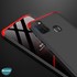 Microsonic Samsung Galaxy M21 Kılıf Double Dip 360 Protective Siyah Kırmızı 5