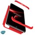 Microsonic Samsung Galaxy M21 Kılıf Double Dip 360 Protective Kırmızı 3