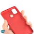 Microsonic Matte Silicone Samsung Galaxy M21 Kılıf Kırmızı 4